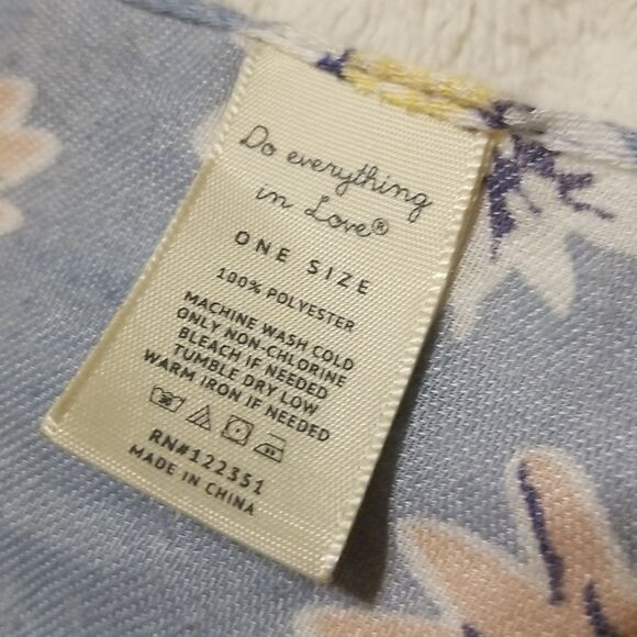 Anthropologie Cardigan Do Everything In Love Women’s Printed Kimono - Picture 4 of 5